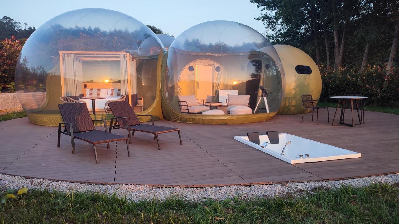 Luzada Glamping Burbujas - Designed For Adults 호텔 Juances 외부 사진