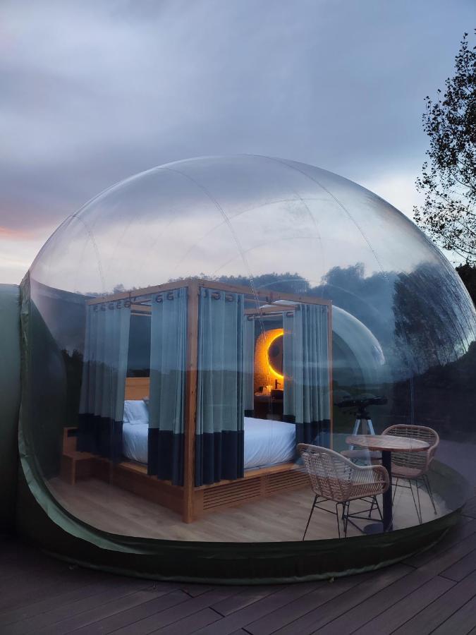 Luzada Glamping Burbujas - Designed For Adults 호텔 Juances 외부 사진